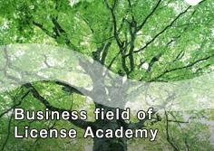 Business field of License Academy
