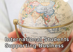 International Students Supporting Business
